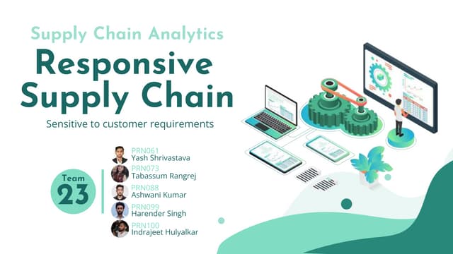 supply chain management of nike ppt