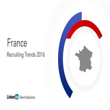 Les tendances 2016 du recrutement en France