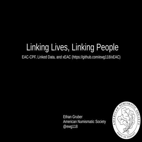 Linking Lives, Linking Data