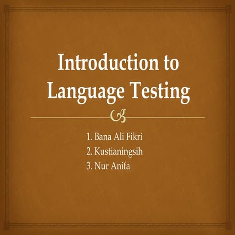 grup 1 LANGUAGE TESTING Material Ppt.pptx
