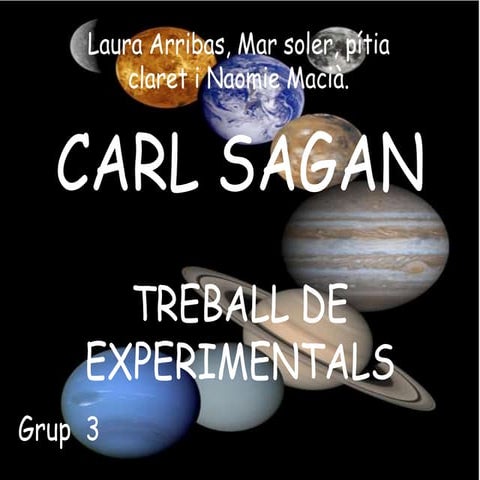 Grup 3 carl sagan