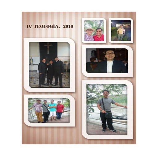 Grupo. iv teología. seminario mayor maría inmaculada. ibagué 2016