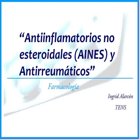 AINES, ANTIRREUMÁTICOS