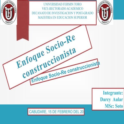 Grupo 2 enfoque reconstruccionista