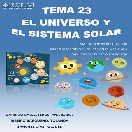 Grupo 23 el universo y el sistema solar | PDF