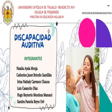 GRUPO numero 3 - DISCAPACIDAD AUDITIVA.pptx