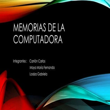 Grupo 3 de informatica memoria sram
