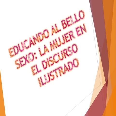 Grupo 5 - Educando al bello sexo