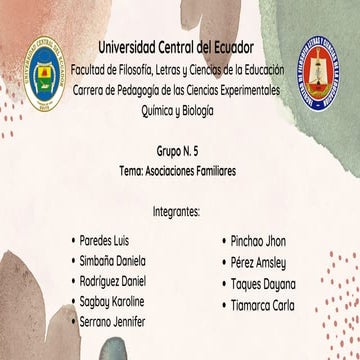 Asociaciones familiares | PDF