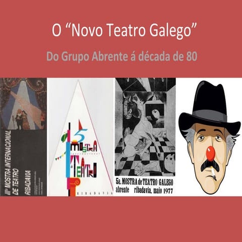 Teatro galego na década de 70 e 80: o Grupo Abrente