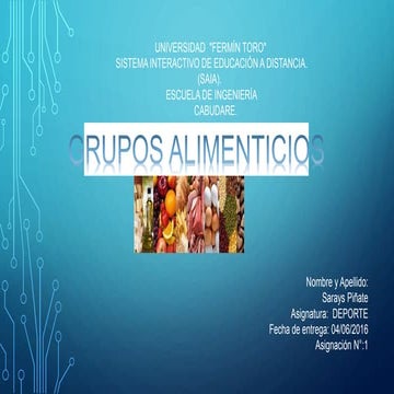 Grupo Alimenticio