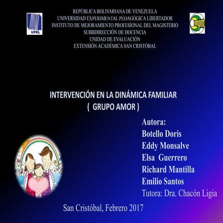Grupo amor  richard orientacion familiar final