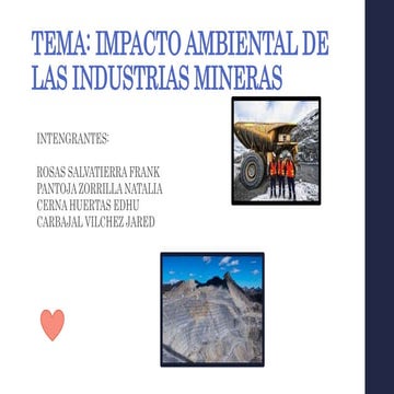 Evaluación de Impactos Ambientales y Sociales del Proyecto Minero.pptx