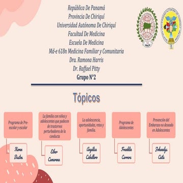 Programa nacional de atencion integral del niño, niña y adolescente | PPTX