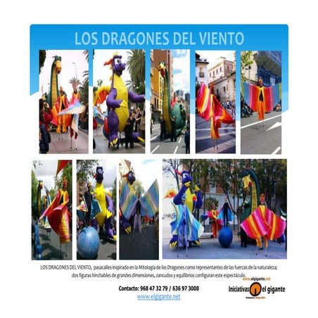 Pasacalles infantiles Navidad 2015 y Cabalgata Reyes 2016 gigante