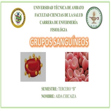 Grupos sanguineos