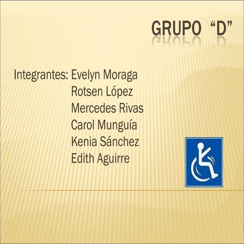 Grupo  vih y discapacidad