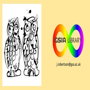 Glasgow School of Art Library 