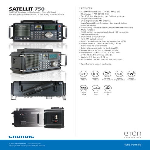 Grundig Satellit 750