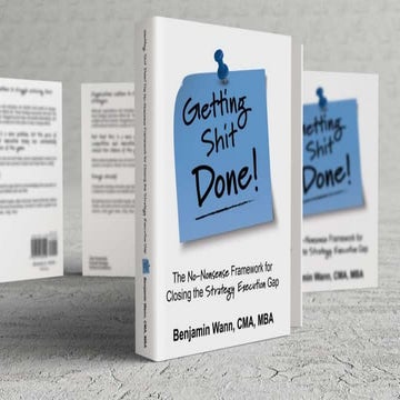 GSD- Getting Shit Done- Chapters 1-3