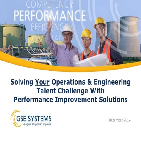 GSE Performance Improvement Solutions