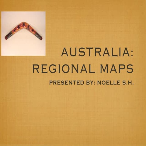 Regions- Australia