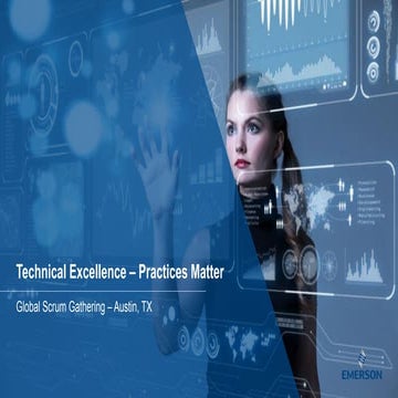 Technical excellence - practices matter