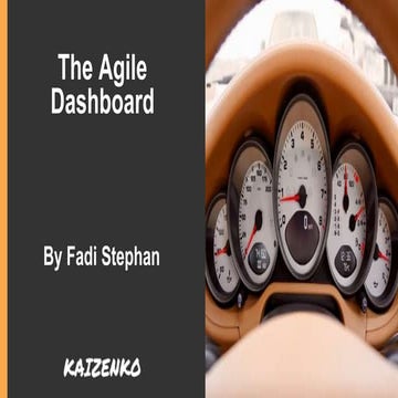 The Agile Dashboard