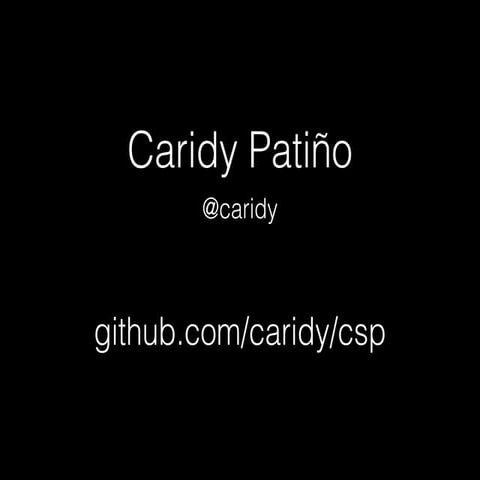 CSP Level 2: Defensa en profundidad para aplicaciones Web