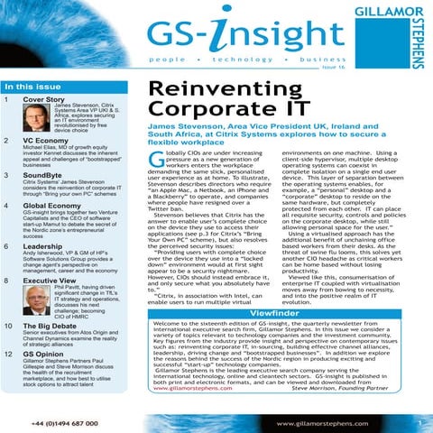Gs Insight Magazine