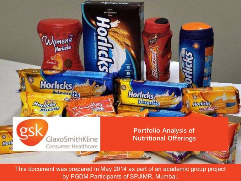 GSKCH Portfolio Analysis (GlaxoSmithKline Consumer Healthcare Nutr…