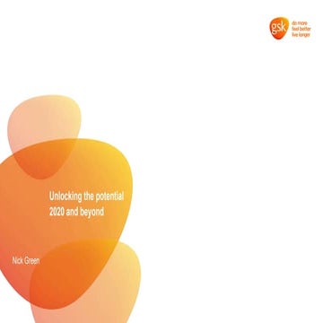 Nick Green, Director of Facilities and Operations - GSK