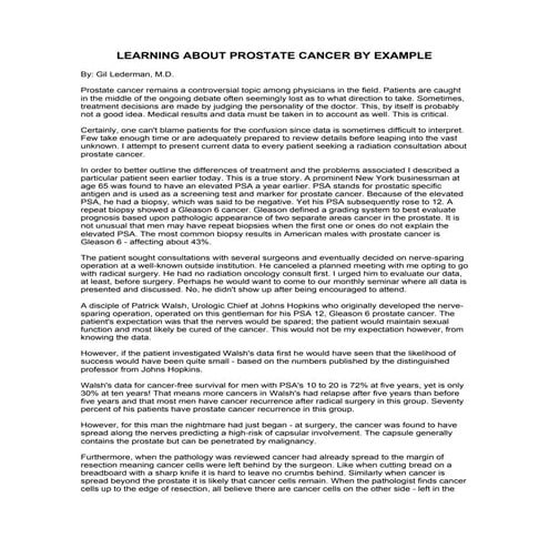 Family members and prostate brachytherapy | PDF