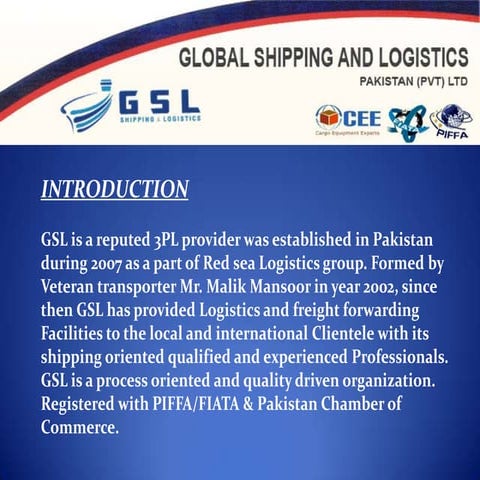 PSS Container Lines. | PPSX