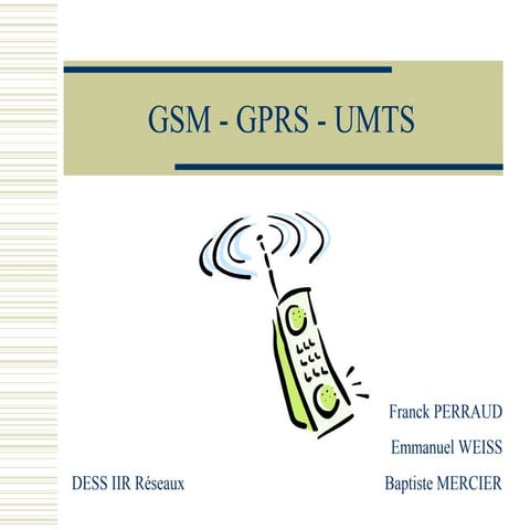 Gsm gprs-umts