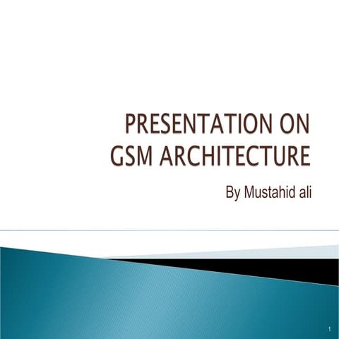 Gsm architecture
