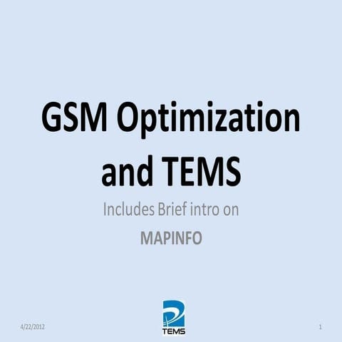  GSM Optimization and Tems-3.pdf