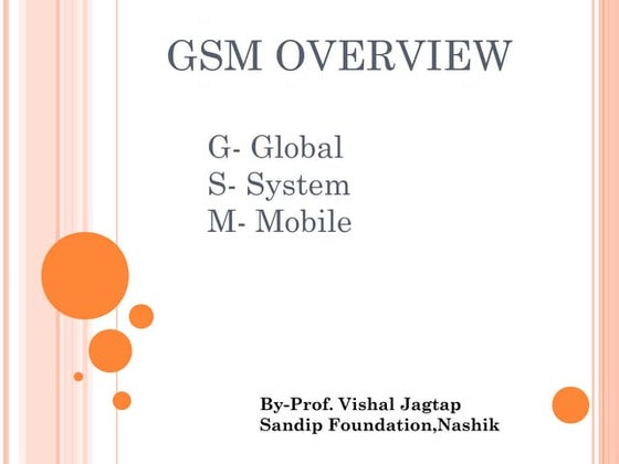 GSM Architecture.ppt