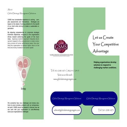 GSMS Client Brochure