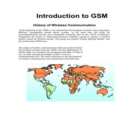 Gsm &amp; Switching