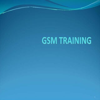 GSM TRAINING ENGINEER
