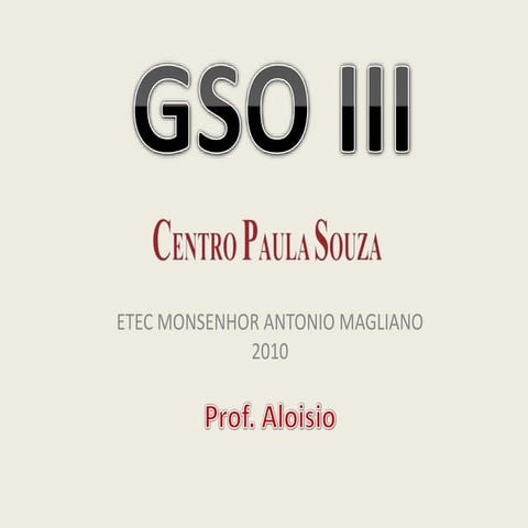 GSOIII (JAVA)  CONEXÃO MYSQL