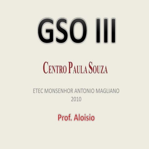 GSOIII (JAVA) CONEXÃO SIMPLES COM BANCO