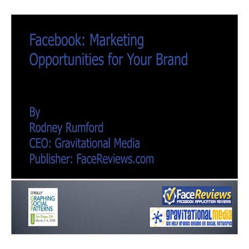 Facebook Marketing for Brands