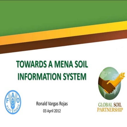 Towards a MENA soil information system by Ronald Vargas Rojas