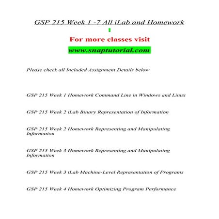 Gsp 215 Enhance teaching-snaptutorial.com