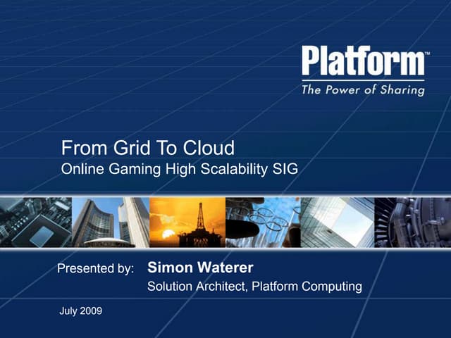 From Grid to Cloud