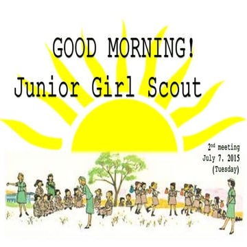 Junior Girl Scout