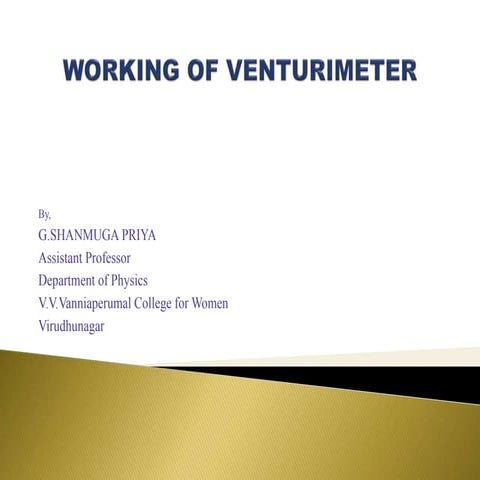 venturi meter
