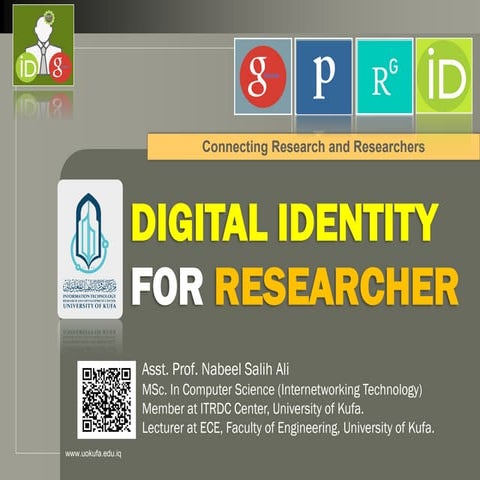 Digital Identity for Researcher